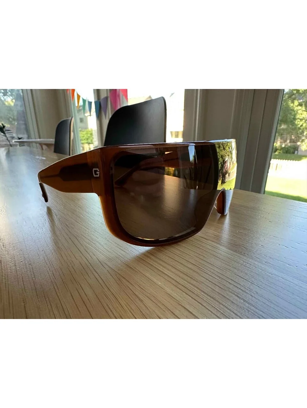Greg Ross SUN BLOCKS Sunglasses Brown
